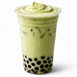 Avocado Milkshake with Boba